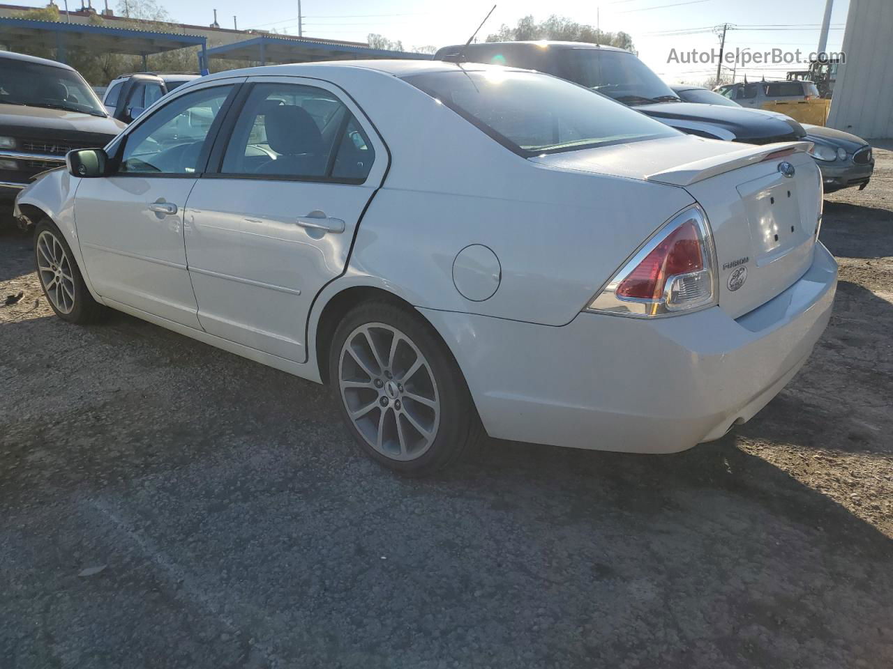 2009 Ford Fusion Se White vin: 3FAHP07199R119066