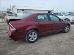 2006 Ford Fusion Se Maroon vin: 3FAHP071X6R143534