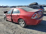 2006 Ford Fusion Se Burgundy vin: 3FAHP071X6R207619