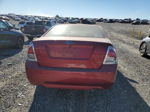 2006 Ford Fusion Se Burgundy vin: 3FAHP071X6R207619