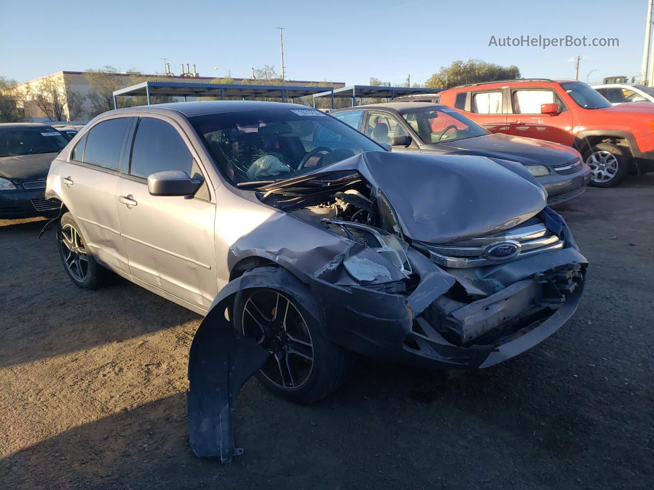 2006 Ford Fusion Se Silver vin: 3FAHP071X6R243732