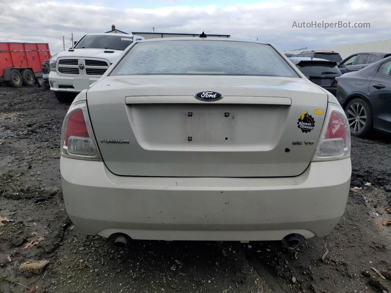 2008 Ford Fusion Se Beige vin: 3FAHP071X8R108088