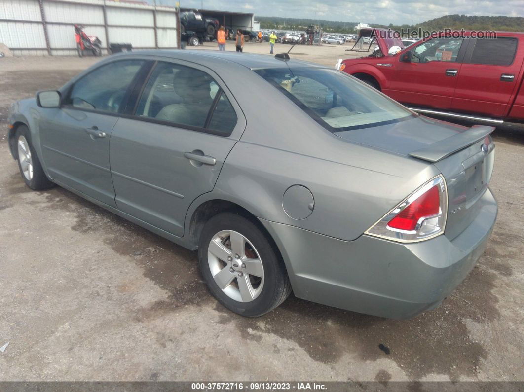 2008 Ford Fusion Se Green vin: 3FAHP071X8R191604