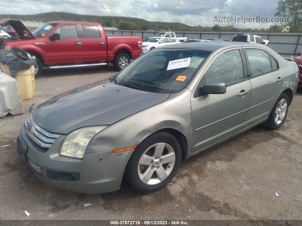 2008 Ford Fusion Se Green vin: 3FAHP071X8R191604