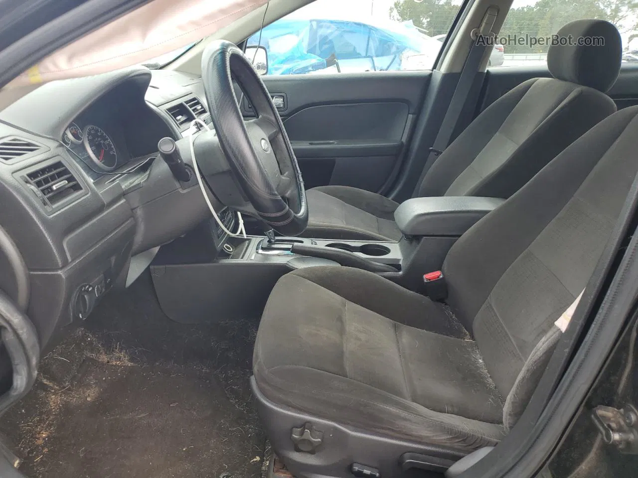 2008 Ford Fusion Se Черный vin: 3FAHP071X8R231728