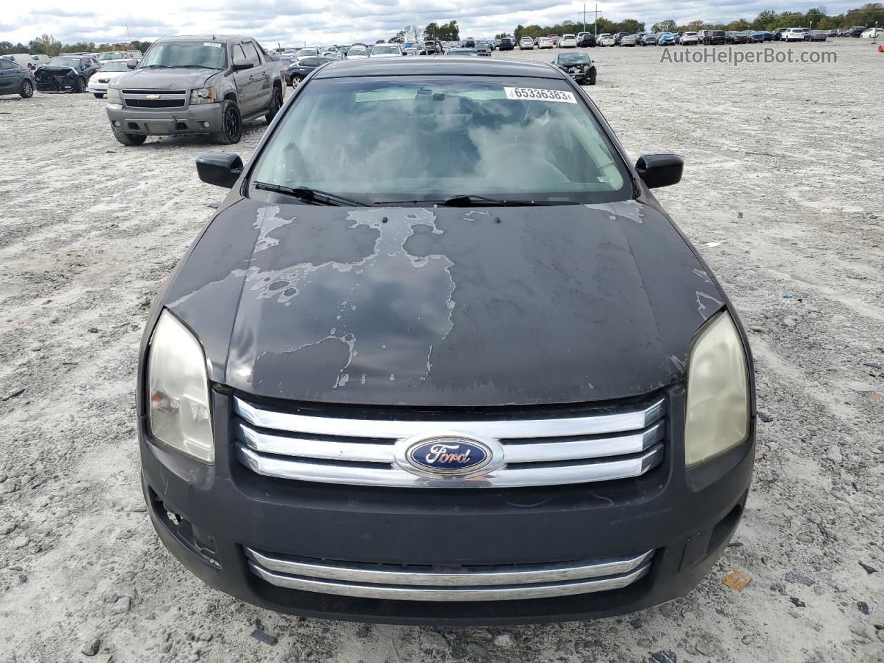 2008 Ford Fusion Se Black vin: 3FAHP071X8R231728