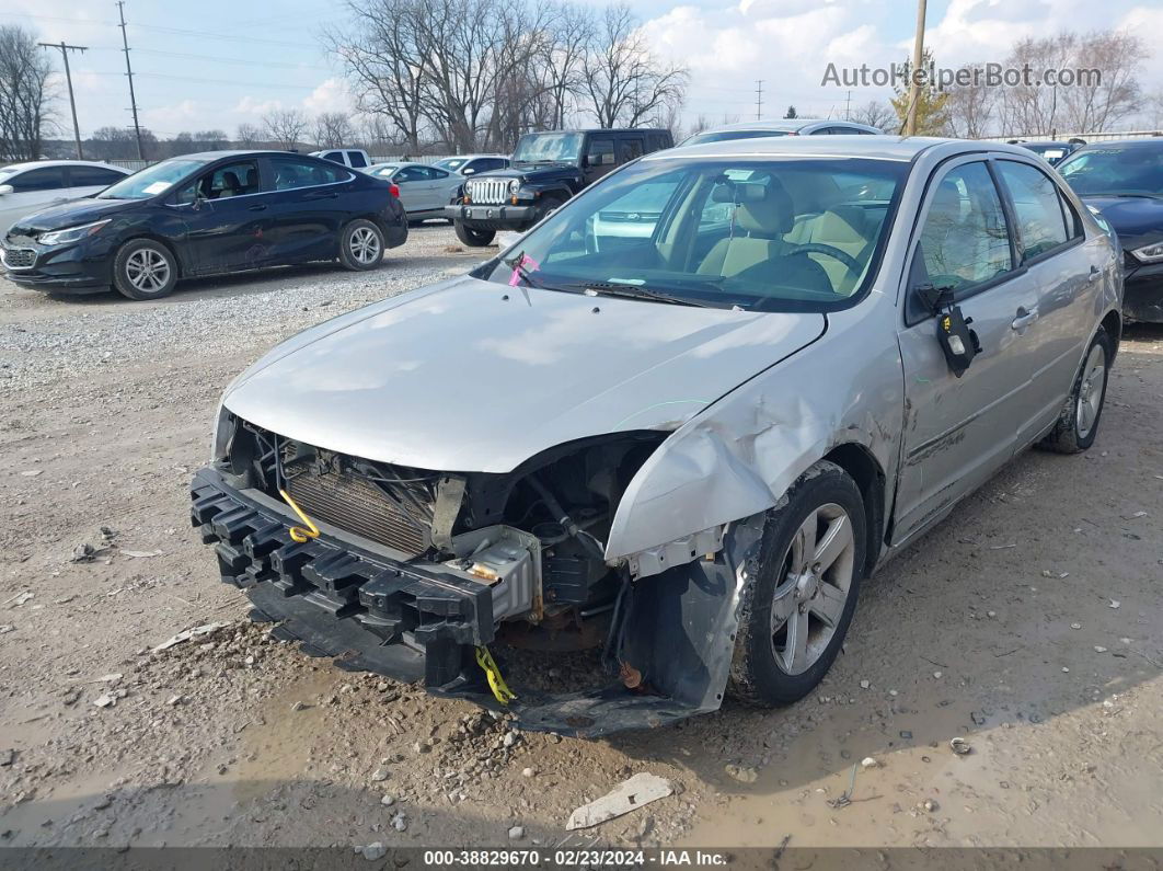 2008 Ford Fusion Se Gray vin: 3FAHP07Z08R125259