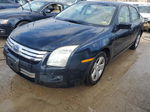 2008 Ford Fusion Se Синий vin: 3FAHP07Z08R132499