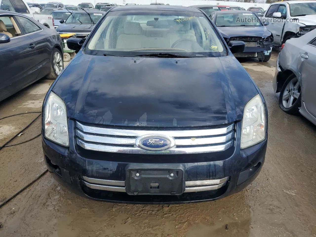 2008 Ford Fusion Se Синий vin: 3FAHP07Z08R132499