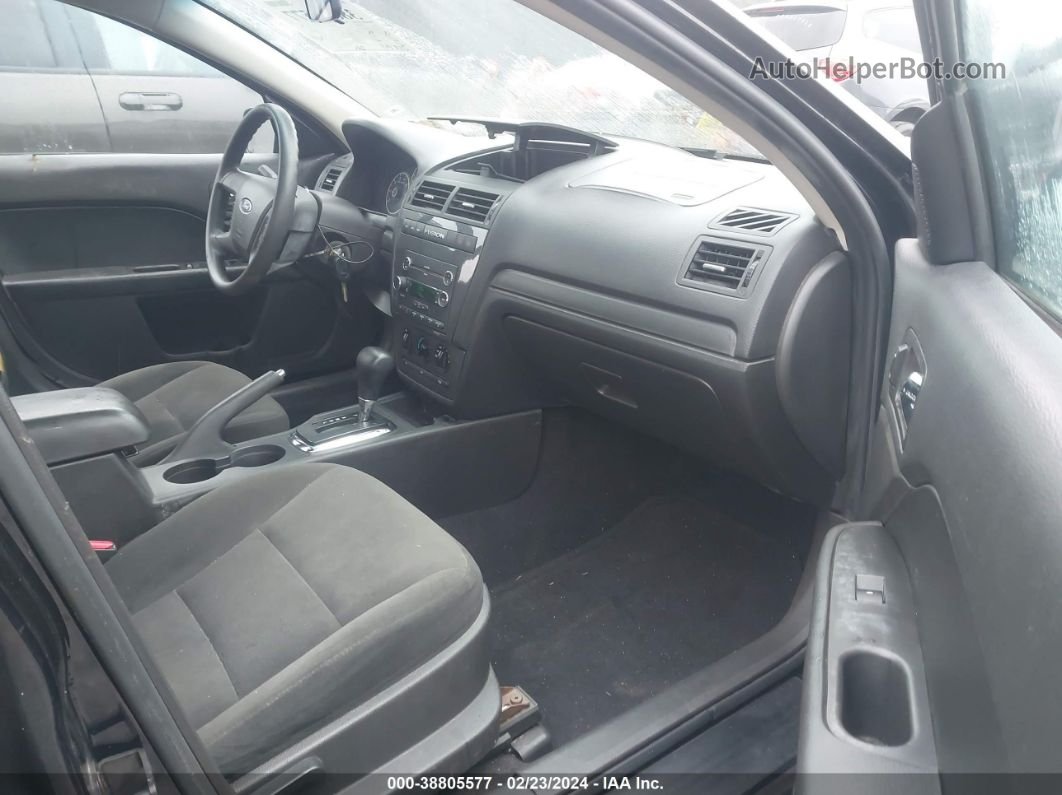 2008 Ford Fusion Se Черный vin: 3FAHP07Z08R144779