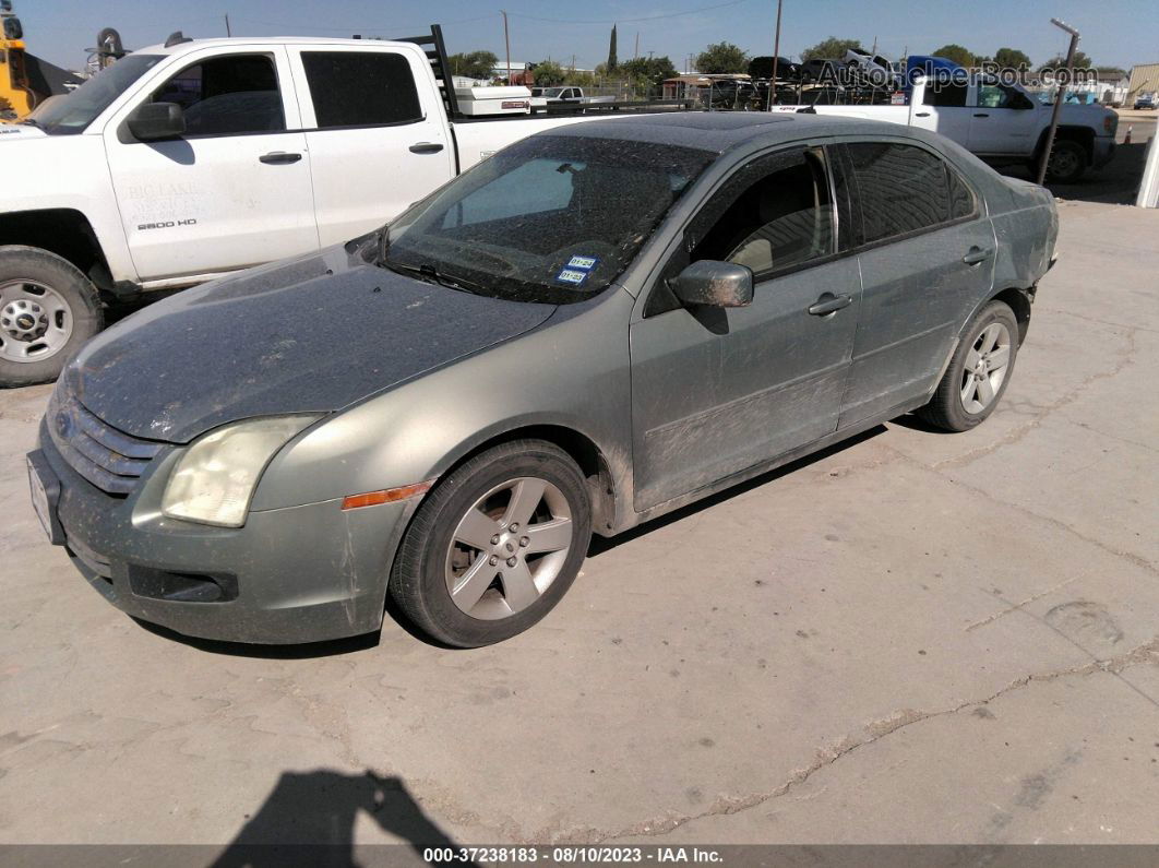 2008 Ford Fusion Se Green vin: 3FAHP07Z08R169875