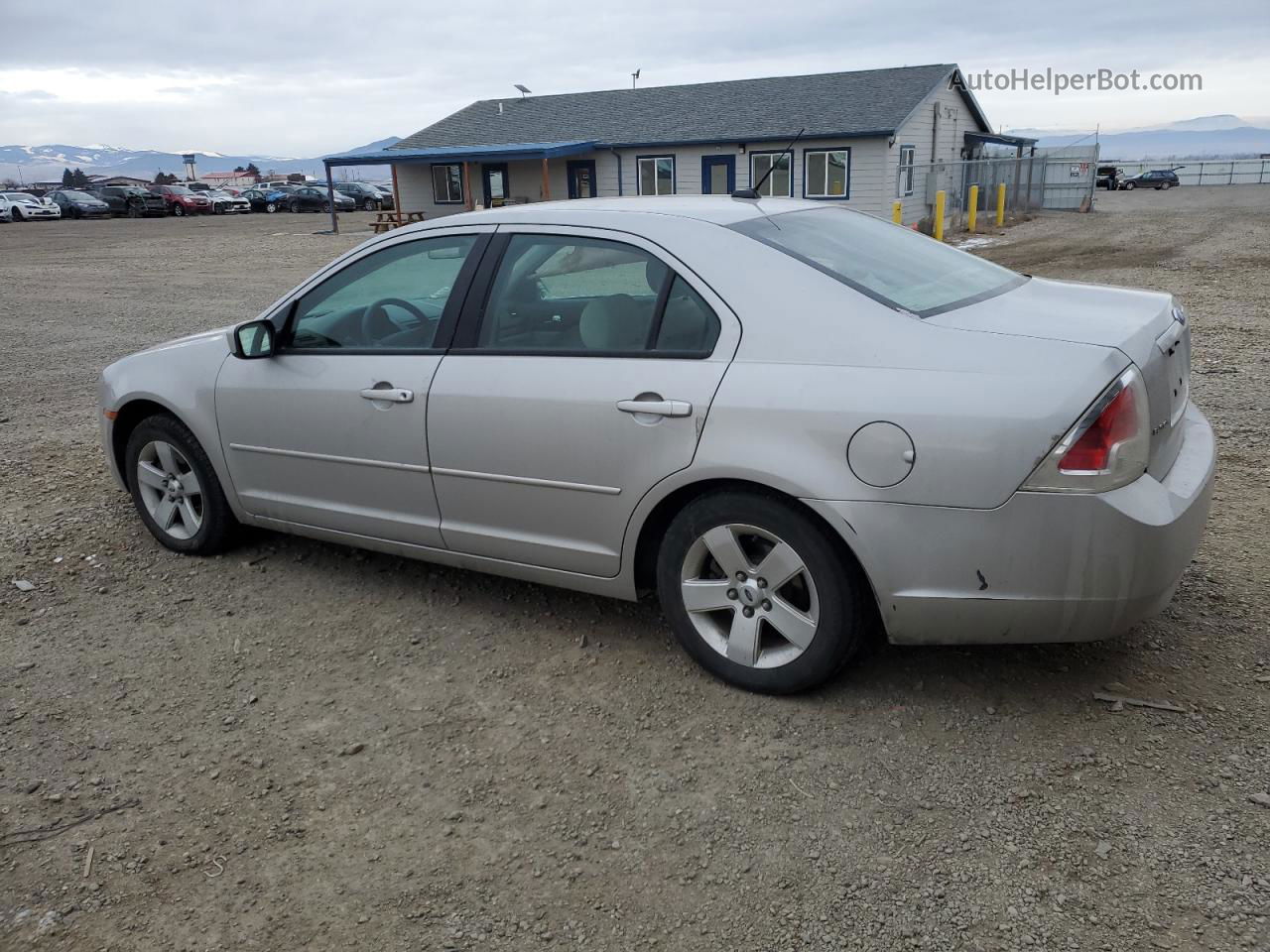 2008 Ford Fusion Se Silver vin: 3FAHP07Z08R170010