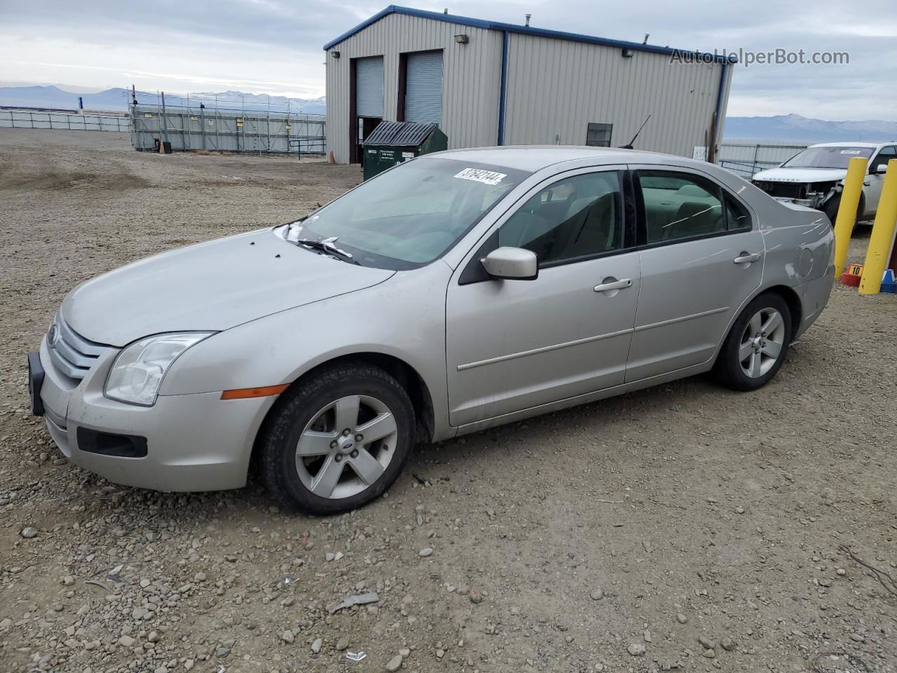 2008 Ford Fusion Se Silver vin: 3FAHP07Z08R170010