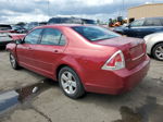 2008 Ford Fusion Se Red vin: 3FAHP07Z08R196283