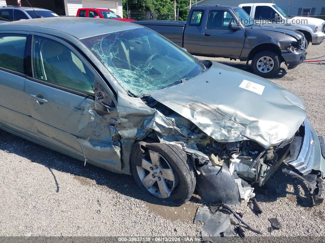 2008 Ford Fusion Se Green vin: 3FAHP07Z08R202583