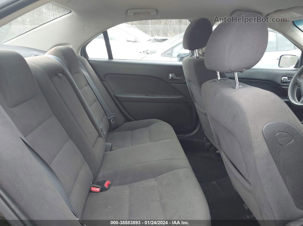 2008 Ford Fusion Se Черный vin: 3FAHP07Z08R217391