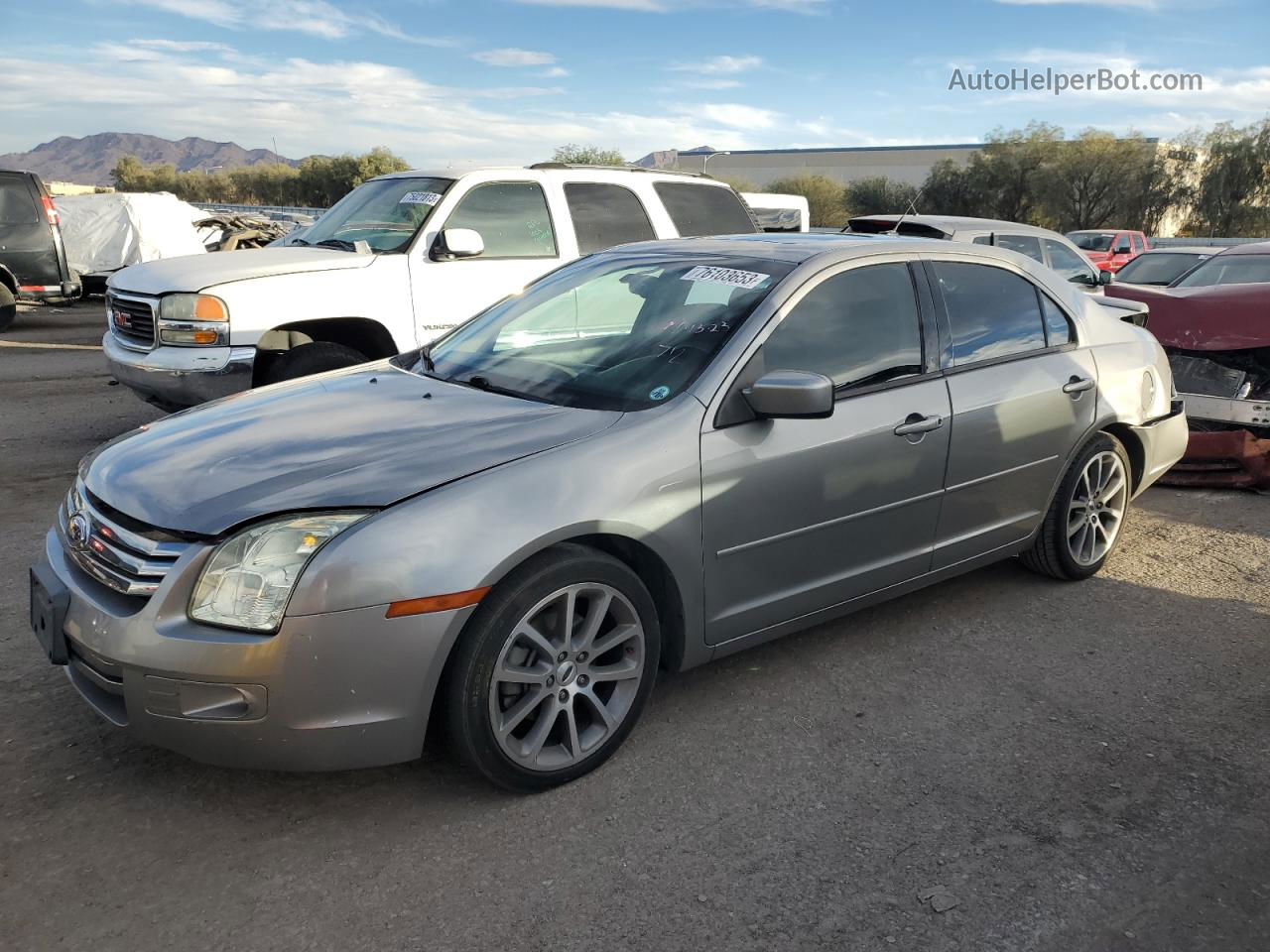 2008 Ford Fusion Se Silver vin: 3FAHP07Z08R232098