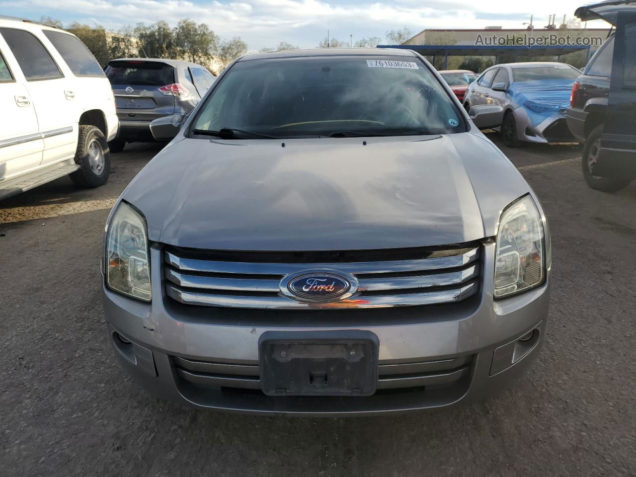 2008 Ford Fusion Se Silver vin: 3FAHP07Z08R232098