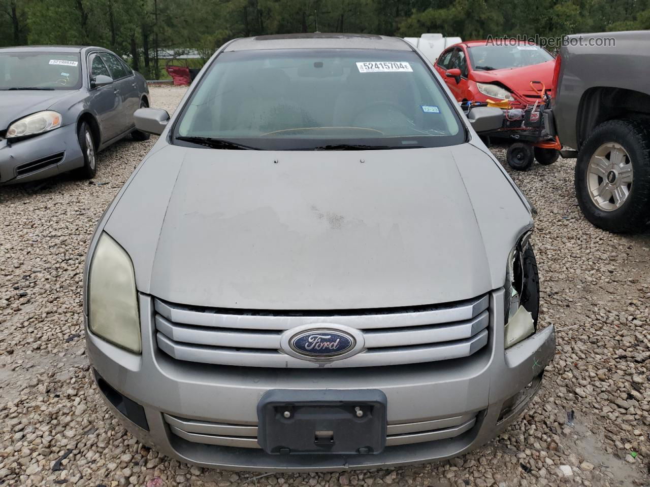 2008 Ford Fusion Se Silver vin: 3FAHP07Z08R262119