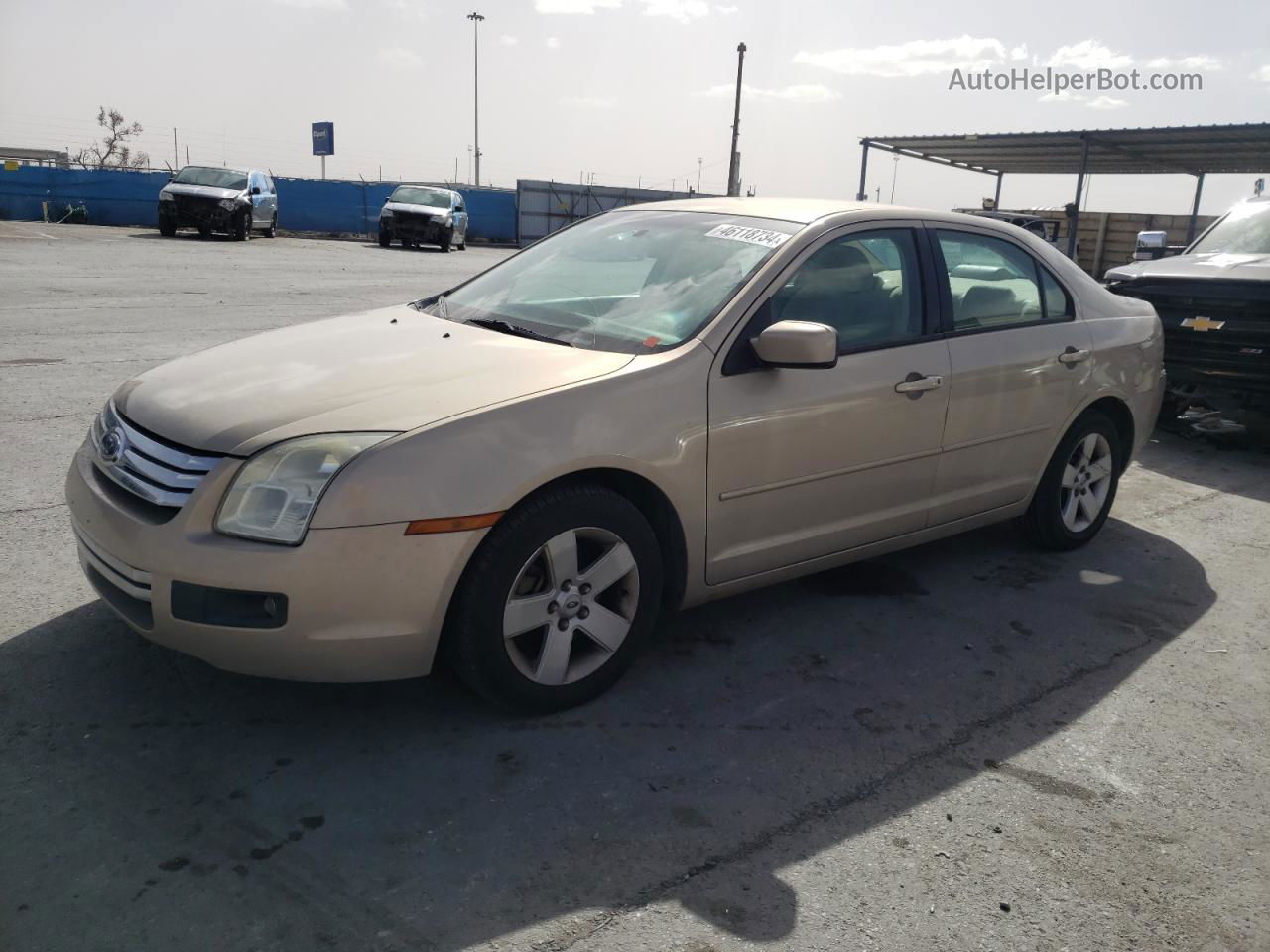 2006 Ford Fusion Se Желто-коричневый vin: 3FAHP07Z16R153844