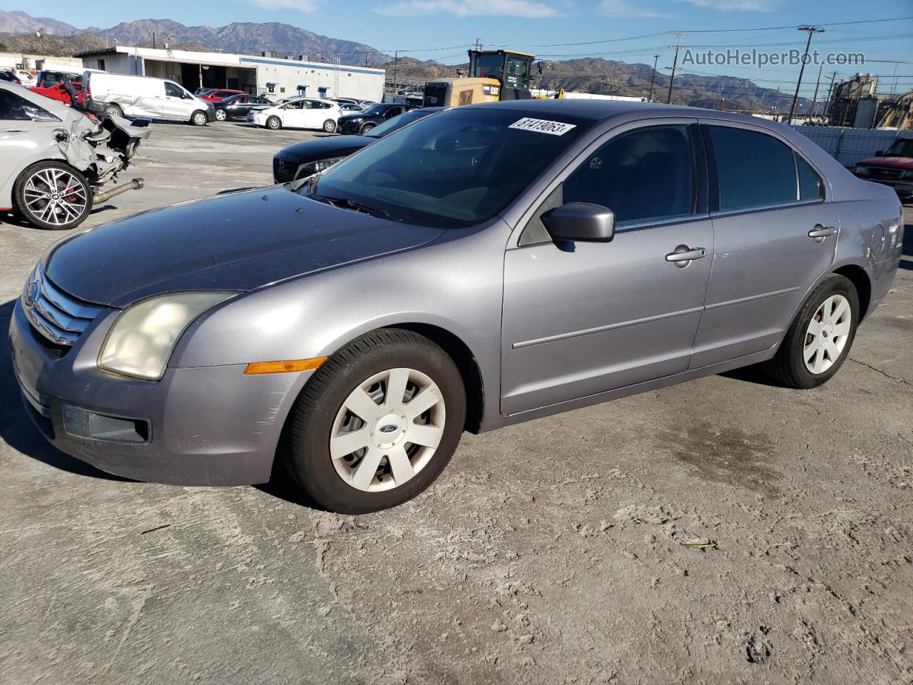 2006 Ford Fusion Se Silver vin: 3FAHP07Z16R212441