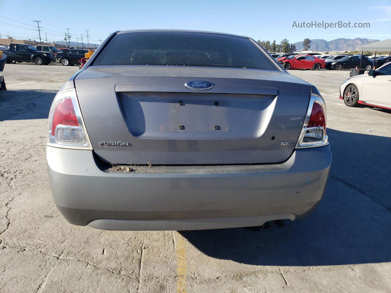 2006 Ford Fusion Se Silver vin: 3FAHP07Z16R212441