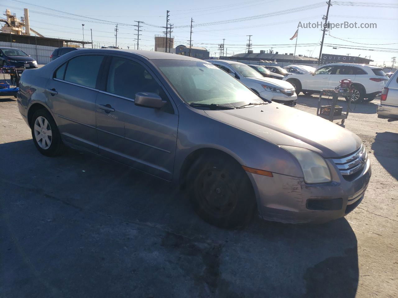 2006 Ford Fusion Se Silver vin: 3FAHP07Z16R212441