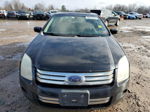 2008 Ford Fusion Se Black vin: 3FAHP07Z18R115114