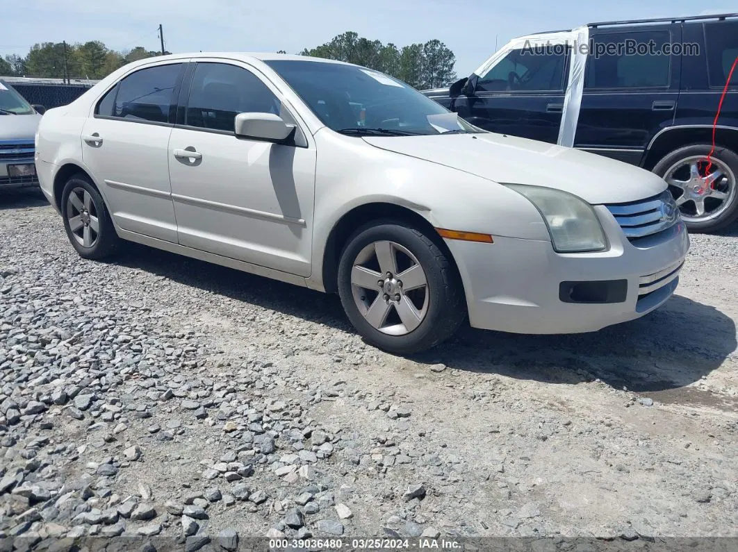 2008 Ford Fusion Se White vin: 3FAHP07Z18R218002