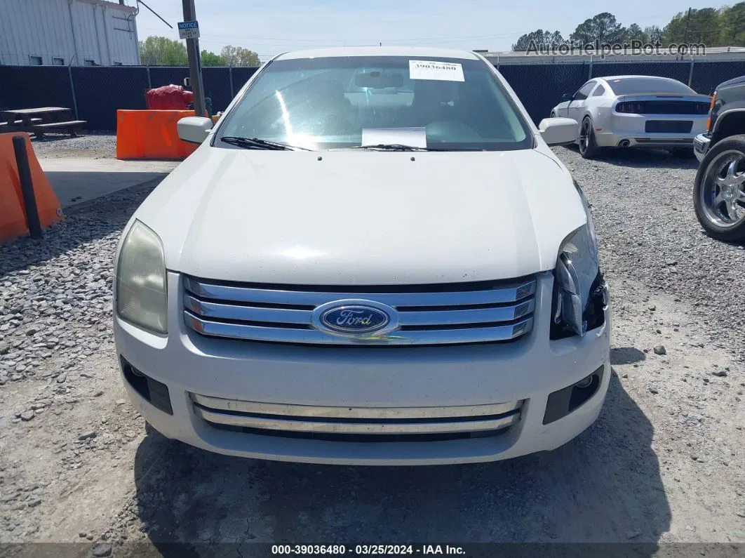 2008 Ford Fusion Se White vin: 3FAHP07Z18R218002