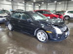 2008 Ford Fusion Se Black vin: 3FAHP07Z18R241246