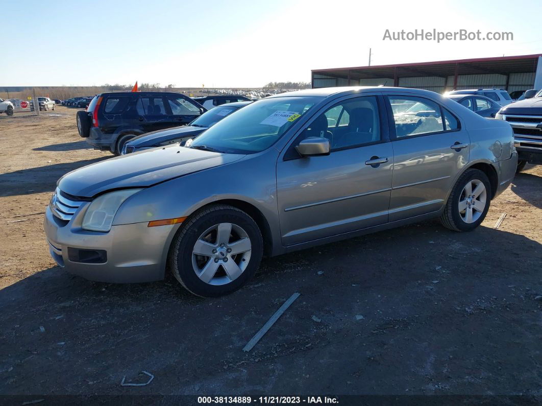 2008 Ford Fusion Se Silver vin: 3FAHP07Z18R261691