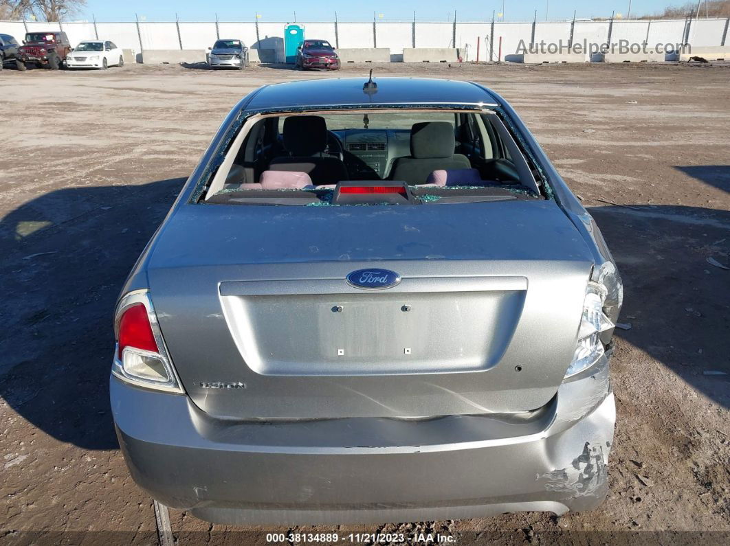 2008 Ford Fusion Se Silver vin: 3FAHP07Z18R261691