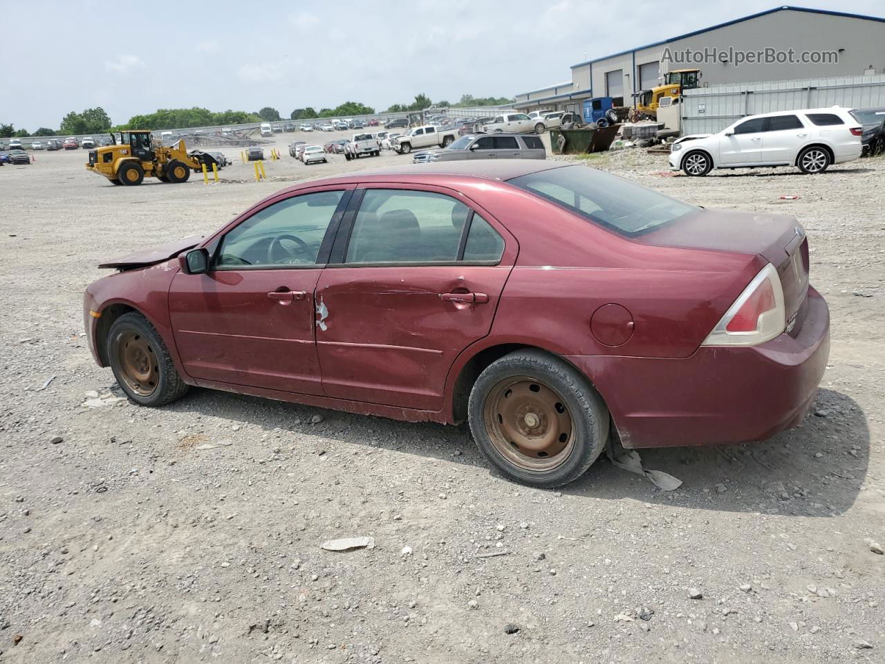 2006 Ford Fusion Se Бордовый vin: 3FAHP07Z26R137636