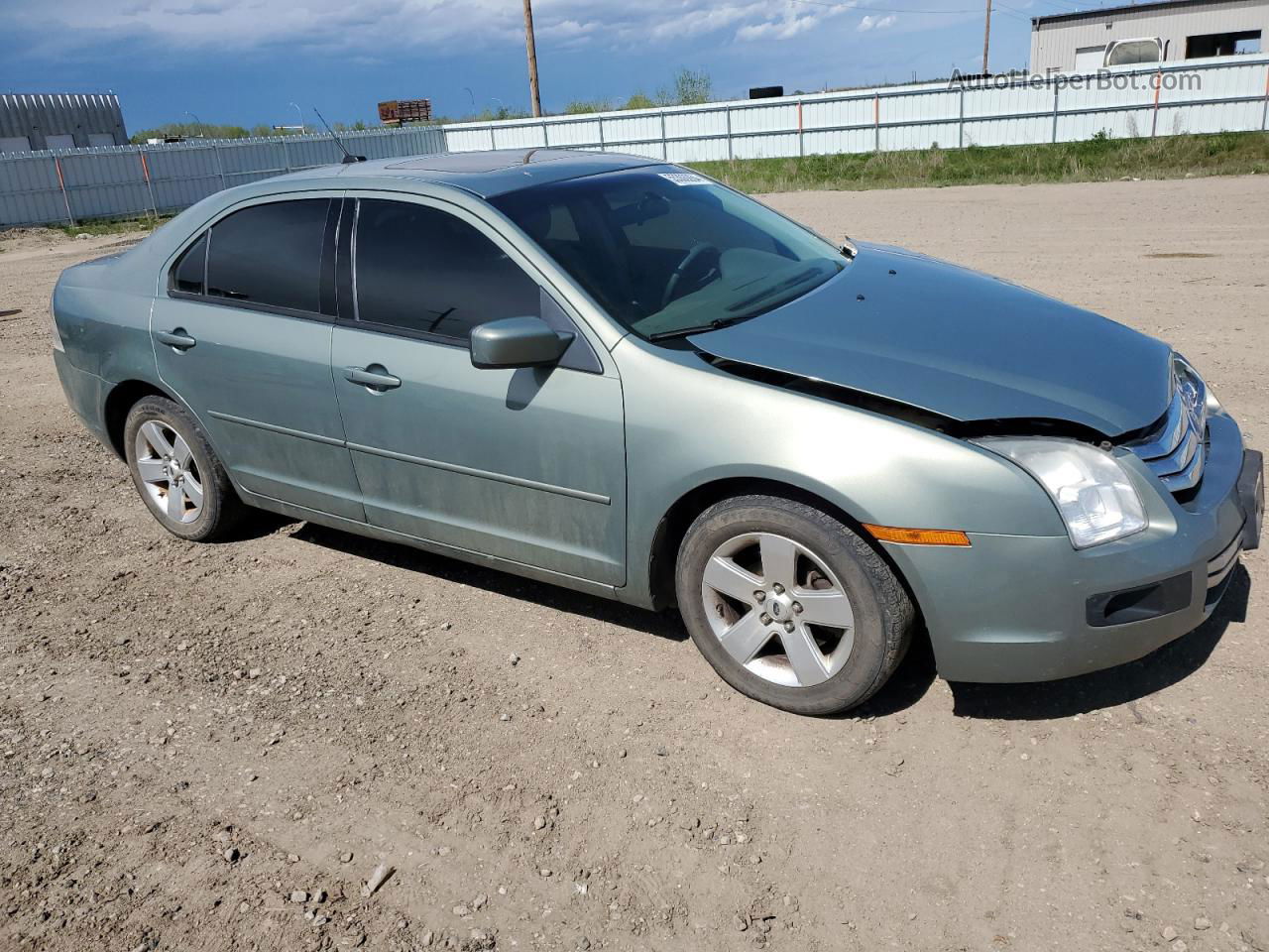 2008 Ford Fusion Se Teal vin: 3FAHP07Z28R107328