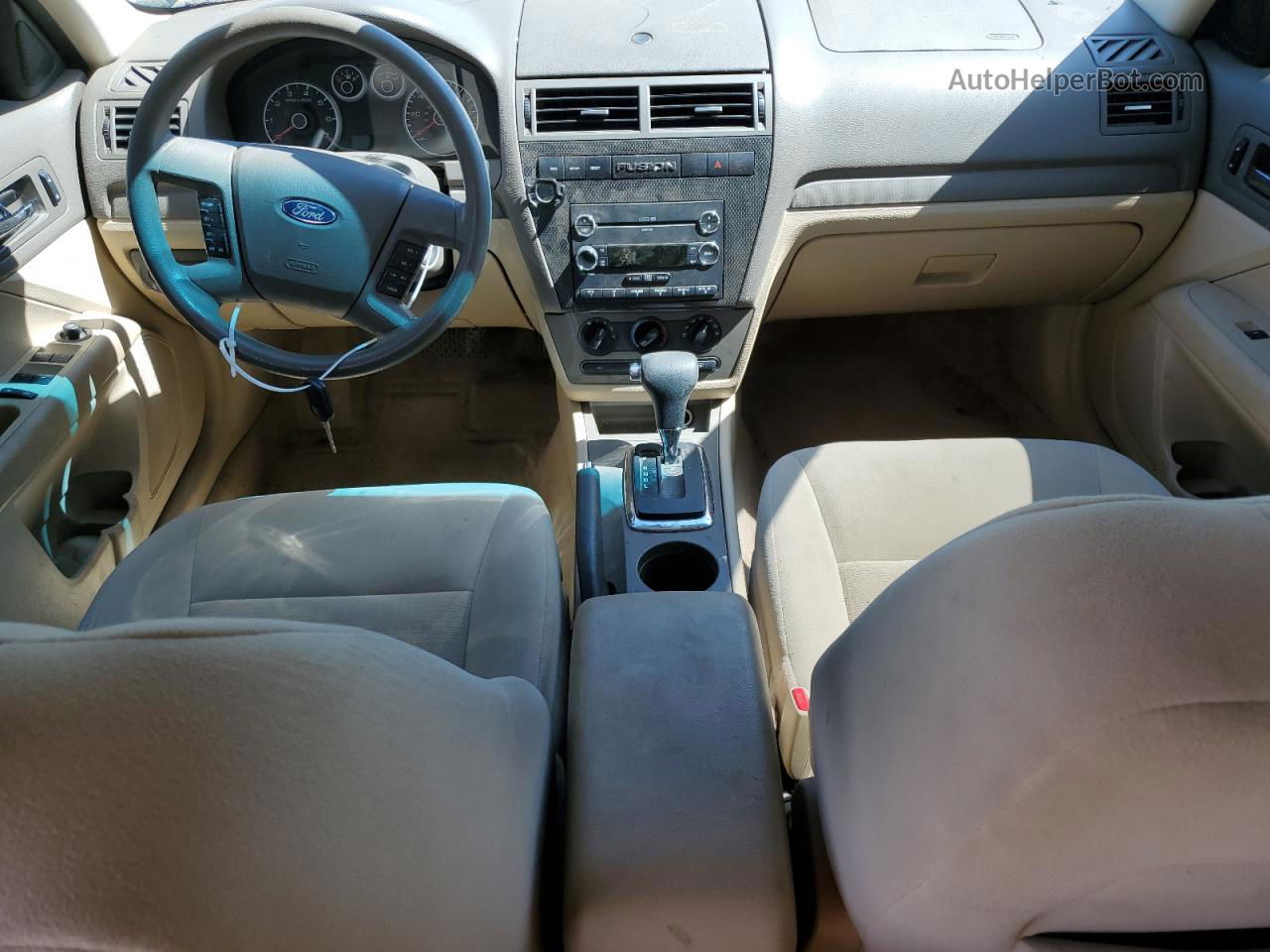 2008 Ford Fusion Se Teal vin: 3FAHP07Z28R107328