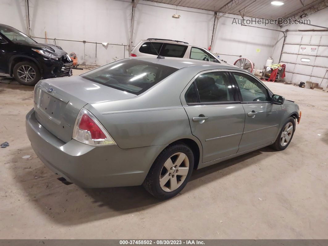 2008 Ford Fusion Se Green vin: 3FAHP07Z28R108429