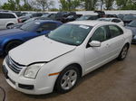 2008 Ford Fusion Se White vin: 3FAHP07Z28R148221