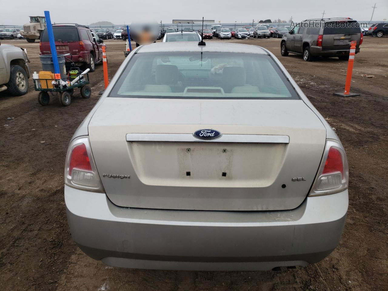 2008 Ford Fusion Se Серебряный vin: 3FAHP07Z28R161146