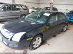 2008 Ford Fusion Se Black vin: 3FAHP07Z28R174009