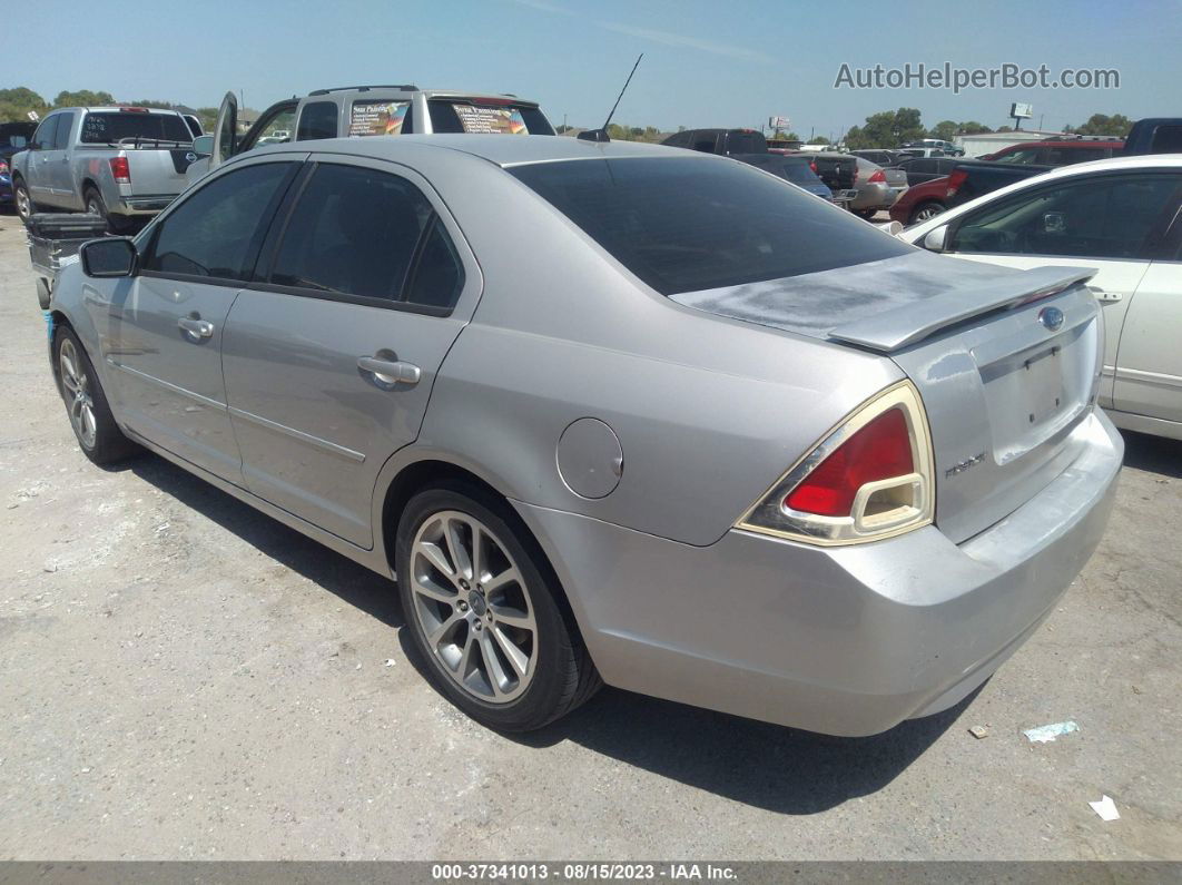 2008 Ford Fusion Se Silver vin: 3FAHP07Z28R180490