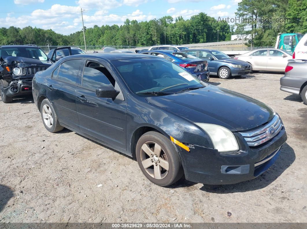 2008 Ford Fusion Se Черный vin: 3FAHP07Z28R241773