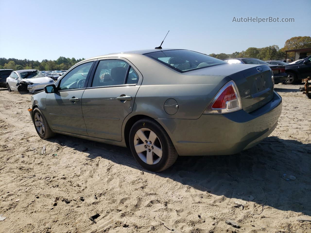 2008 Ford Fusion Se Зеленый vin: 3FAHP07Z38R101599