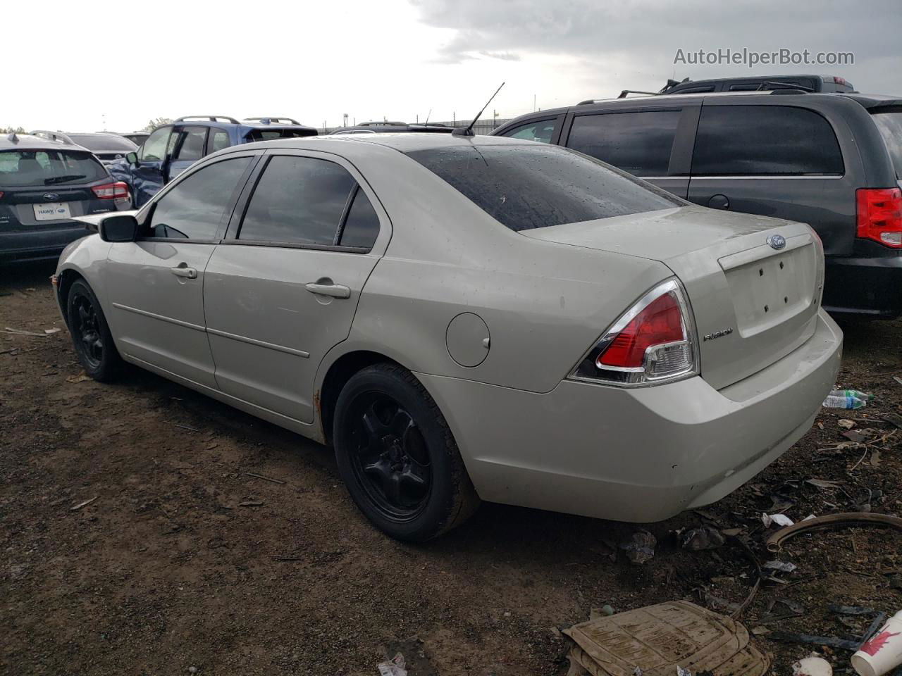 2008 Ford Fusion Se Silver vin: 3FAHP07Z38R175167