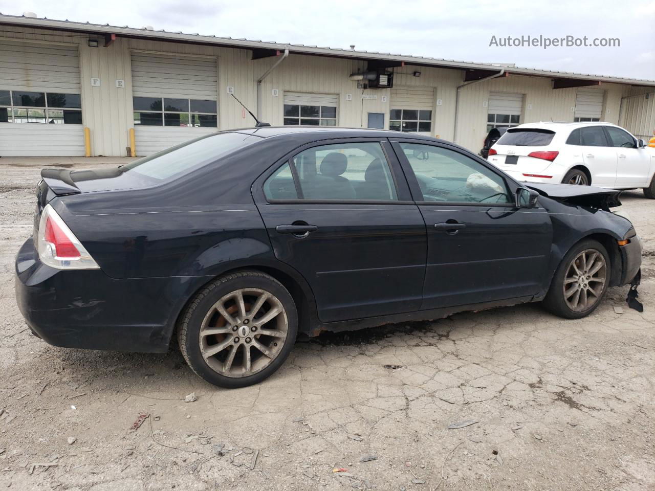 2008 Ford Fusion Se Black vin: 3FAHP07Z38R218471