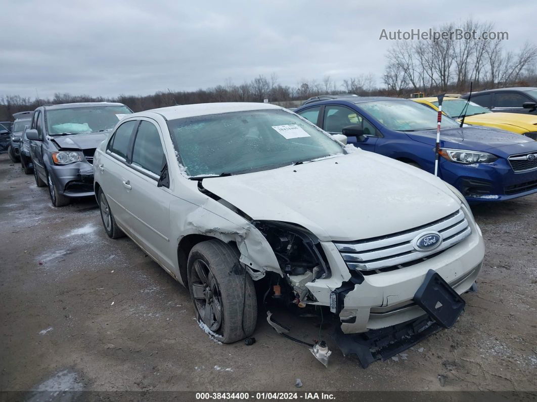 2008 Ford Fusion Se White vin: 3FAHP07Z38R221600