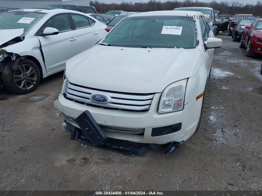 2008 Ford Fusion Se White vin: 3FAHP07Z38R221600