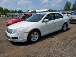 2008 Ford Fusion Se White vin: 3FAHP07Z38R222195