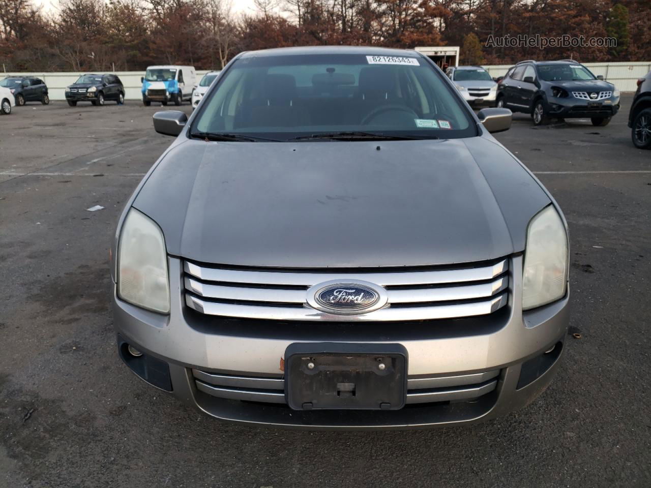 2008 Ford Fusion Se Silver vin: 3FAHP07Z38R245945