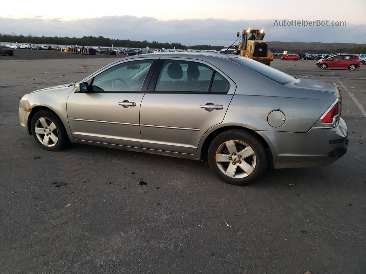 2008 Ford Fusion Se Silver vin: 3FAHP07Z38R245945